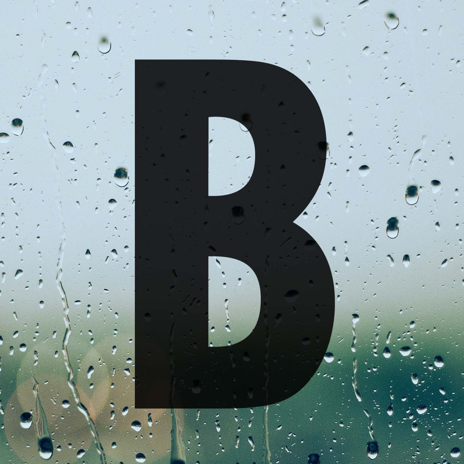 0. Foto Aufkleber Buchstabe 12cm hoch schwarz freistehend Plot ohne Hintergrund (Zahl/Buchstabe: B)