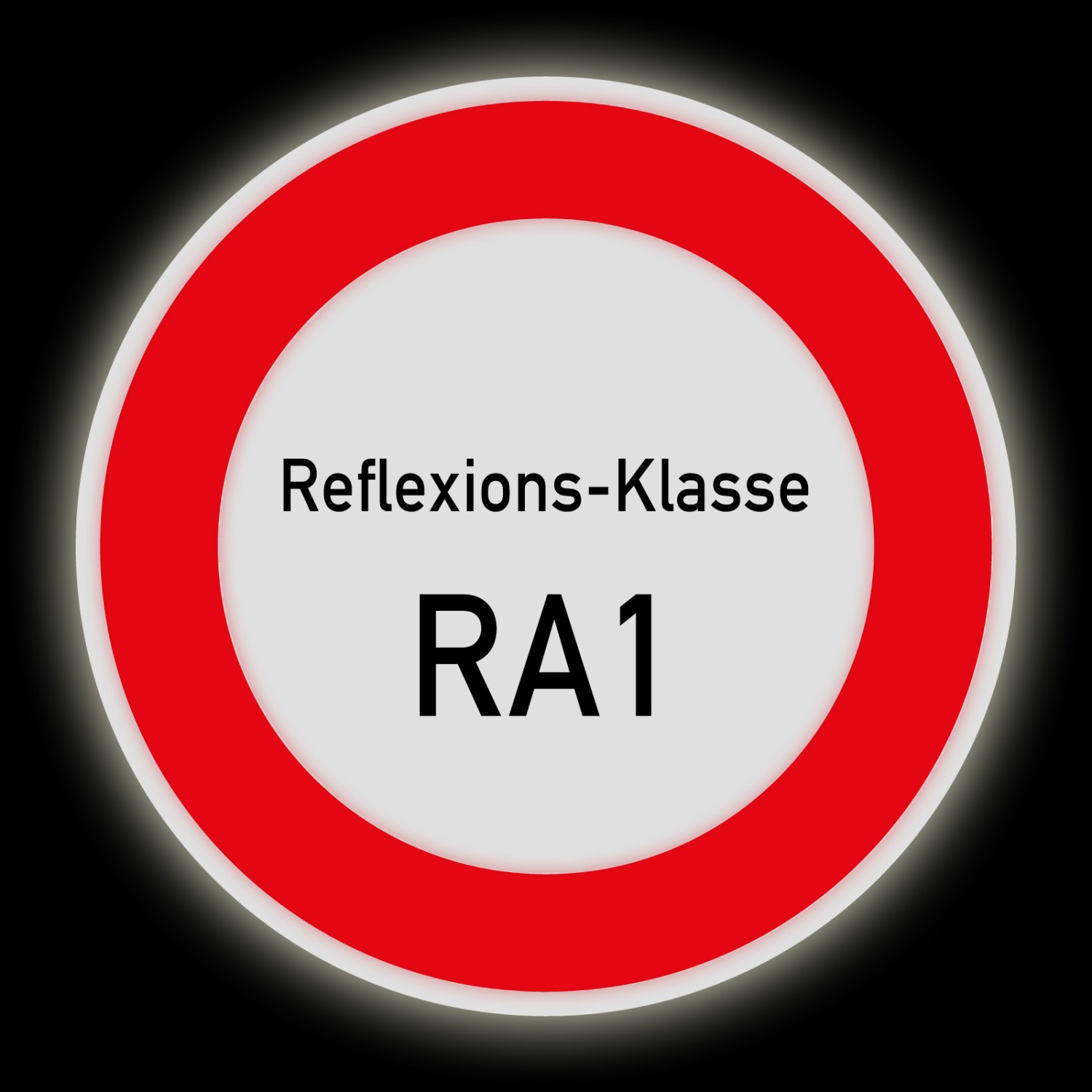 1. Foto Schild Zulässige Höchstgeschwindigkeit 60 km/h STVO (Material und Größe: Schild reflektierend 40cm)