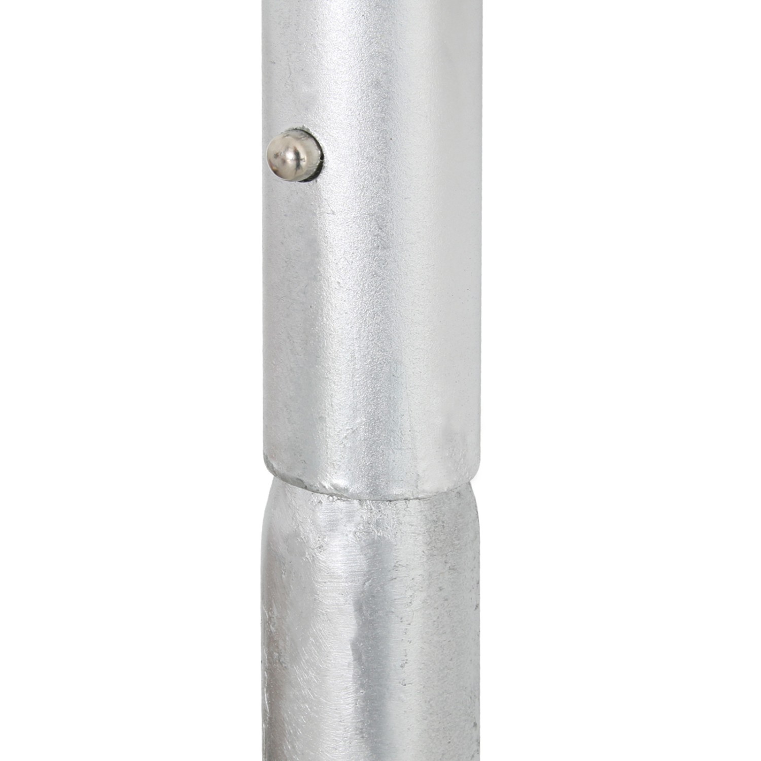 5. Foto Maklerschild XL silber Stahl auch mit Schild und Druck