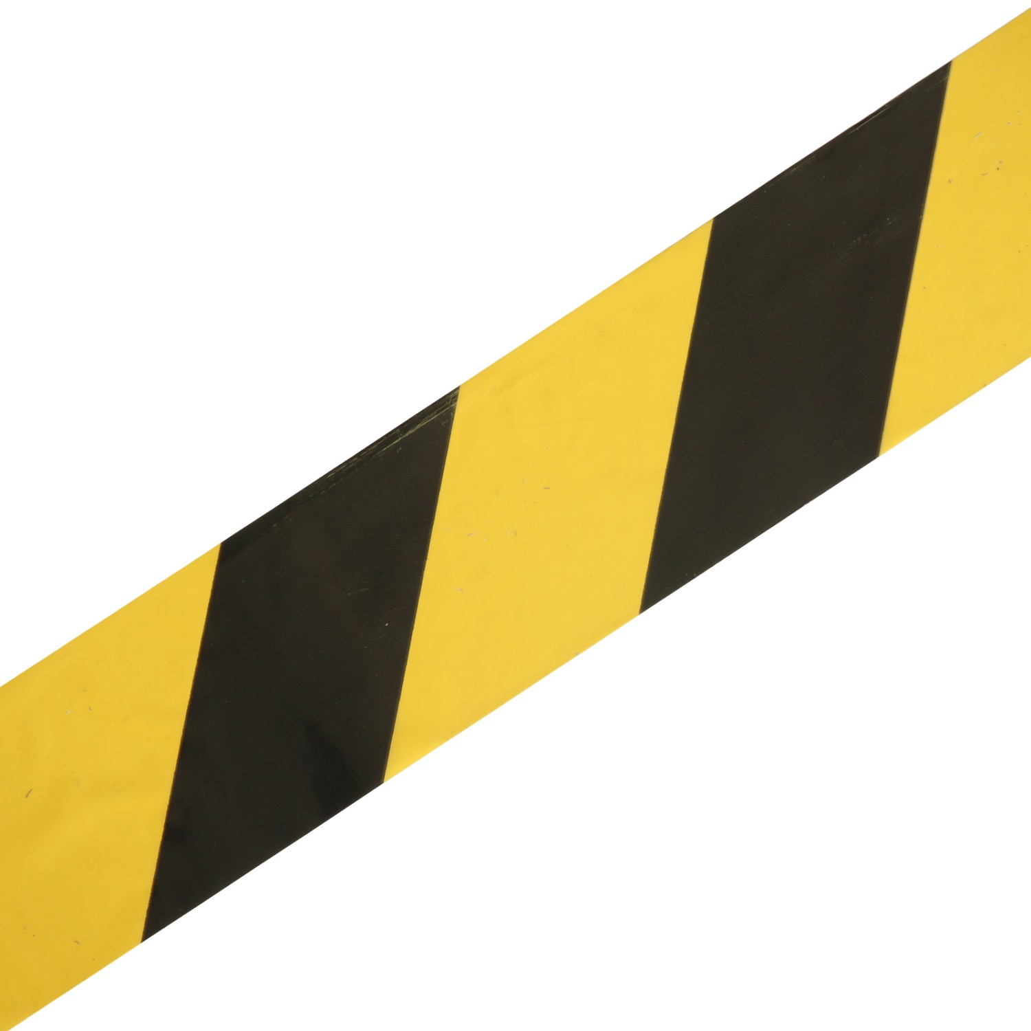 3. Foto Absperrband Flatterband Warnband schwarz-gelb 80 mm reißfest 500 Meter