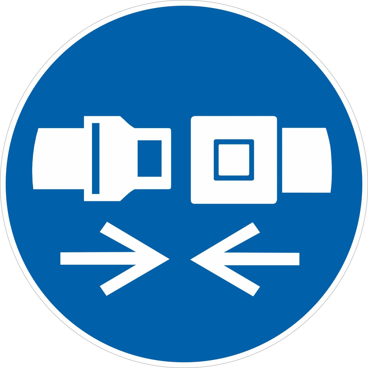 0. Foto Schild Rückhaltesystem Gurt benutzen M020 (Material und Größe: Schild 40cm)