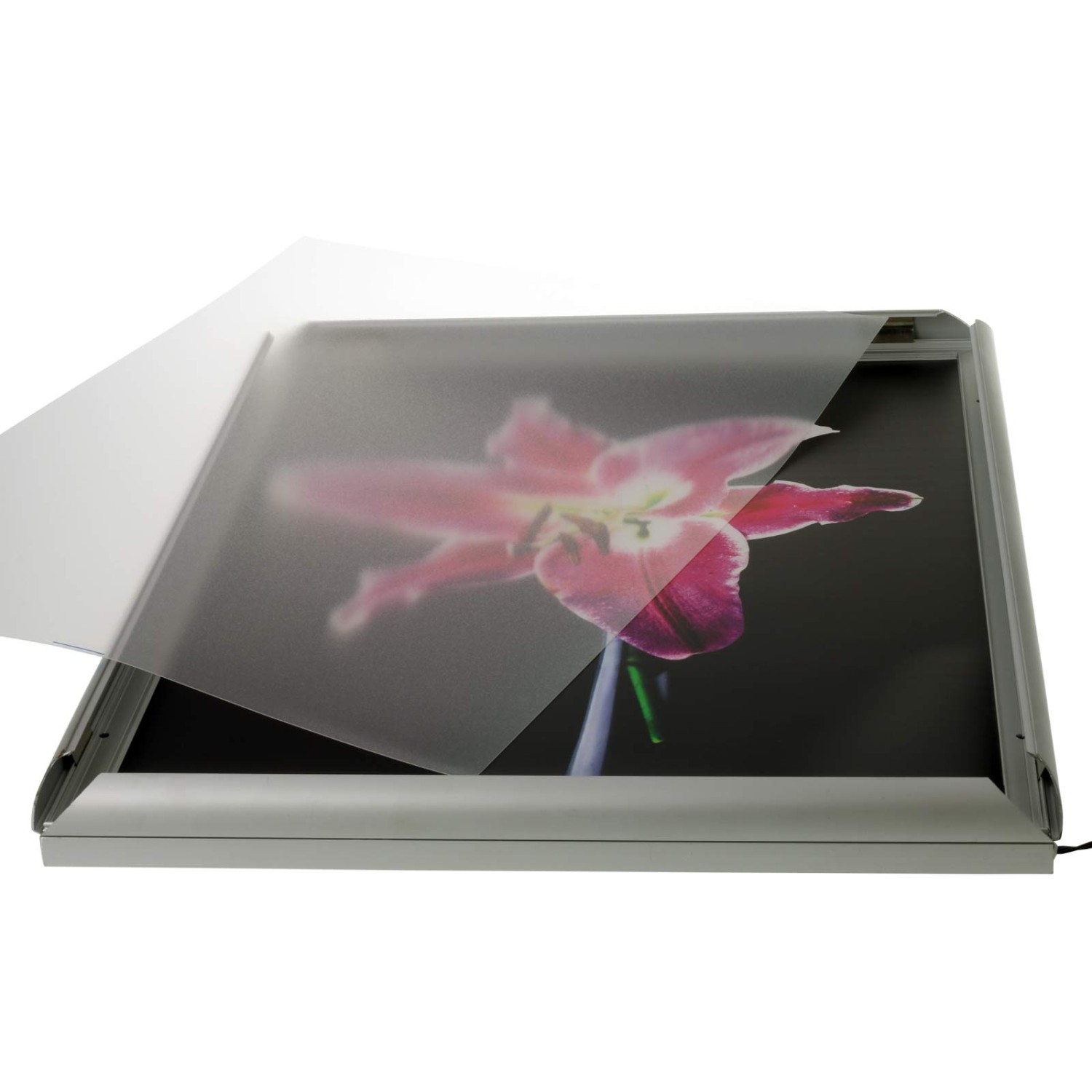 1. Foto LED Lichtkasten Leuchtrahmen Rahmen Posterrahmen beleuchtet (Größe: A3 (420 x 297 mm))