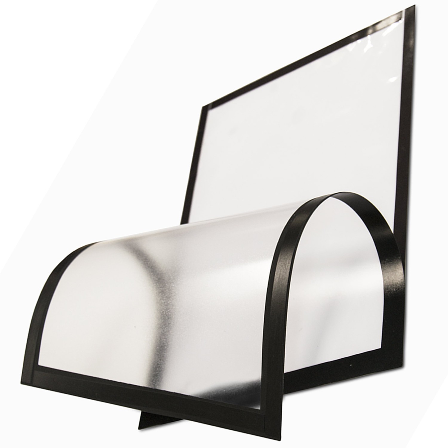 2. Foto Magnetrahmen selbstklebend Magnethülle Magnet Rahmen Schwarz  A4