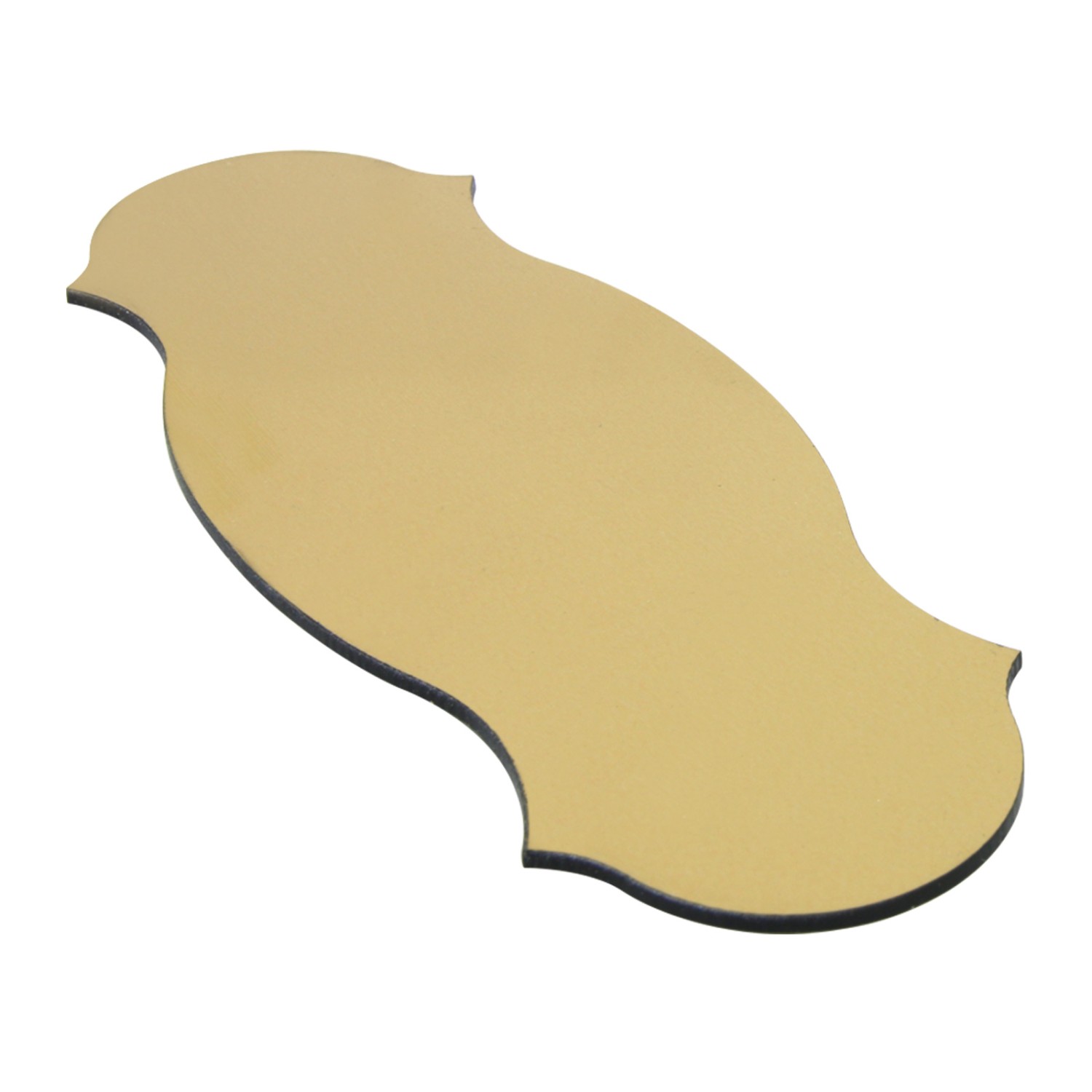 1. Foto Türschild TYGE Klingelschild GOLD 80 x 30 mm PVC graviert Hausschild