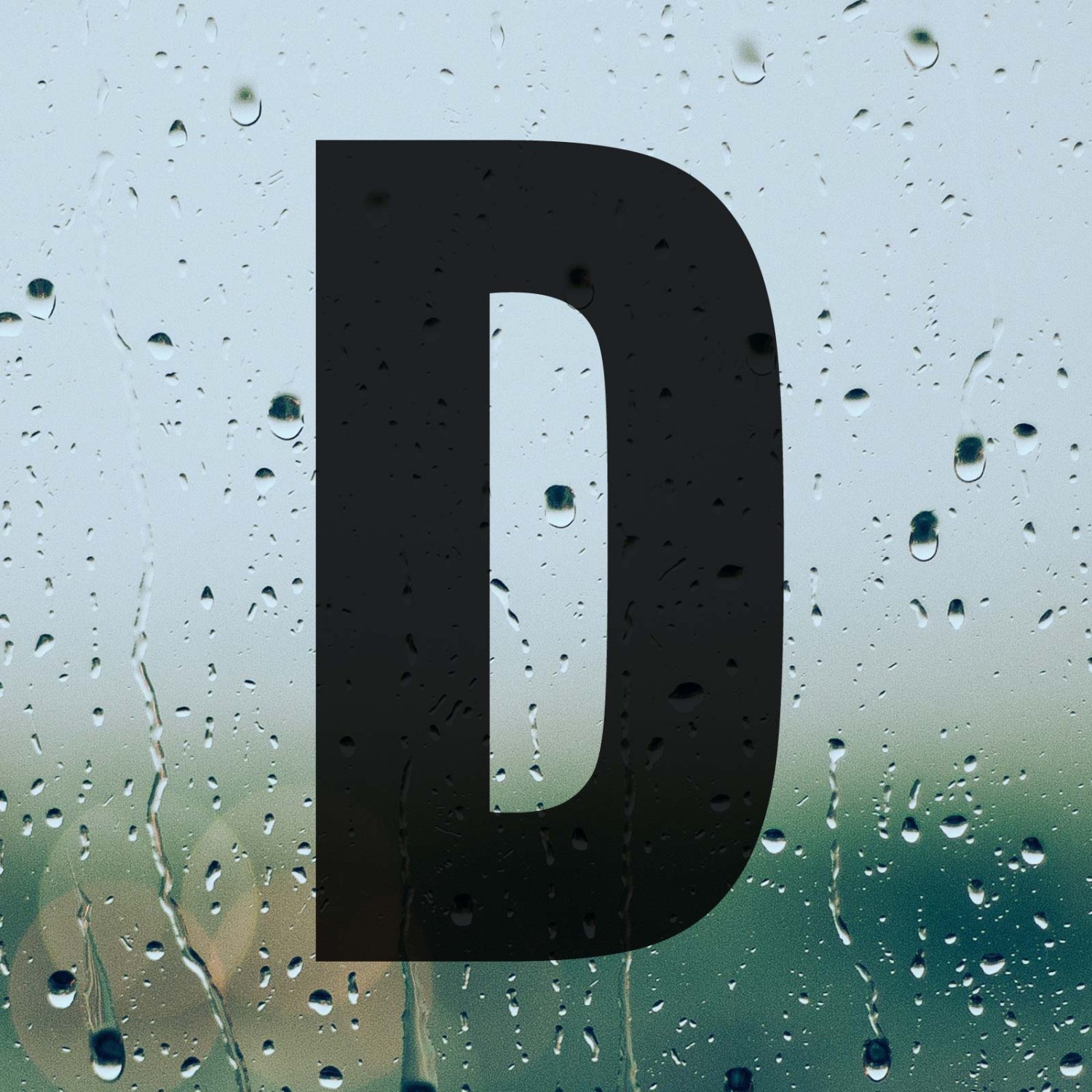 0. Foto Aufkleber Buchstabe 12cm hoch schwarz freistehend Plot ohne Hintergrund (Zahl/Buchstabe: D)