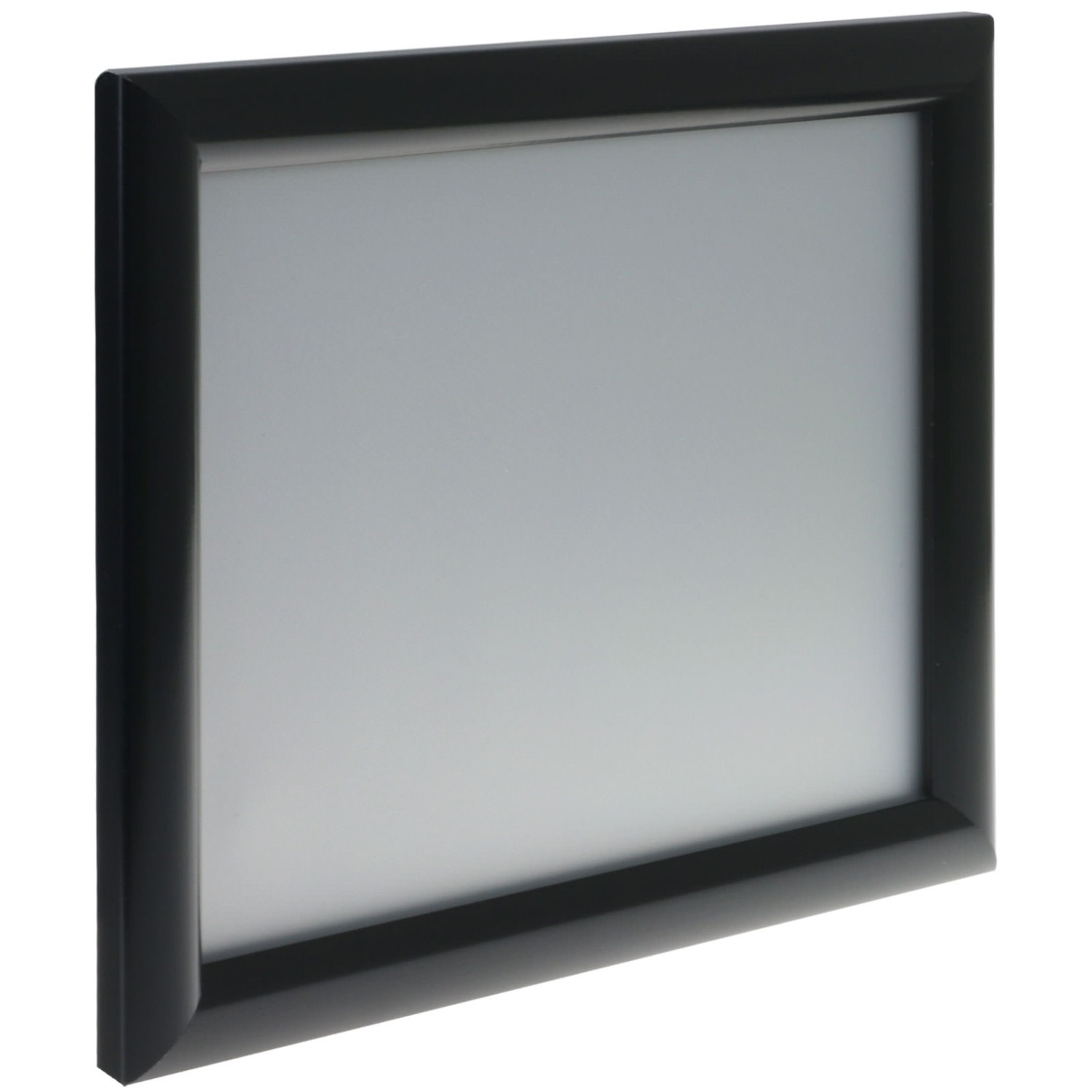 1. Foto Klapprahmen SCHWARZ auf Gehrung 25mm Plakatrahmen Posterrahmen (Größe: A2 (594 x 420 mm))