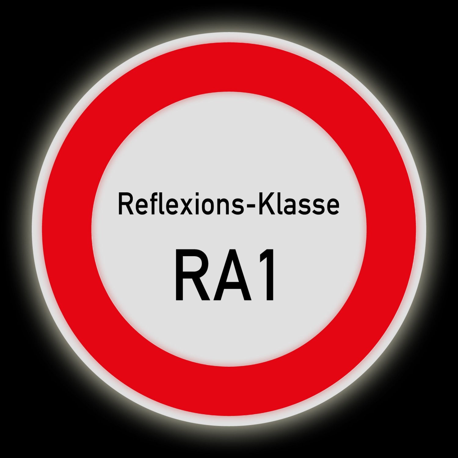 Parkplatzschild, ohne Zusatztext, Aluminium RA1, reflektierend 