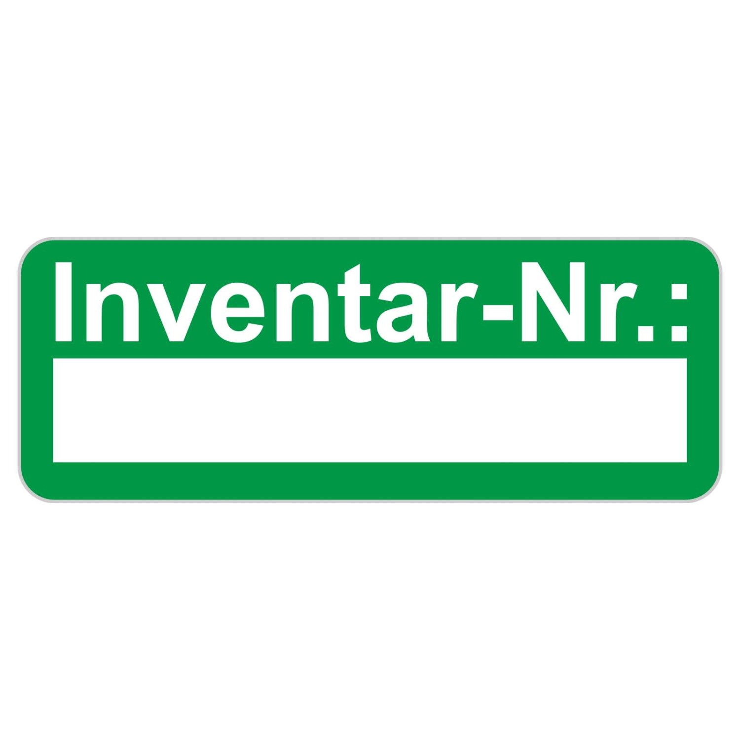 0. Foto Inventaretiketten Inventaraufkleber selbstklebend 48x20 mm personalisierbar (Farbe: grün zusätzliches Laminat: ja)